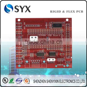 High power aluminum led light pcb board / metal detector pcb 4 Layer