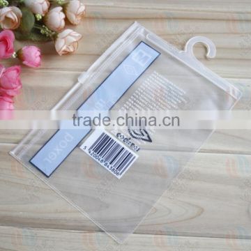 2015 clear pvc underwear bag with hanger