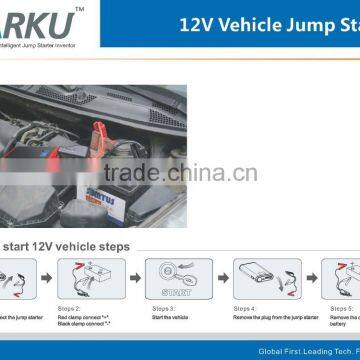 8000mAh Mini LiCo Battery Jump Starter With LCD Screen for 3000cc Gasoline Car photo-6