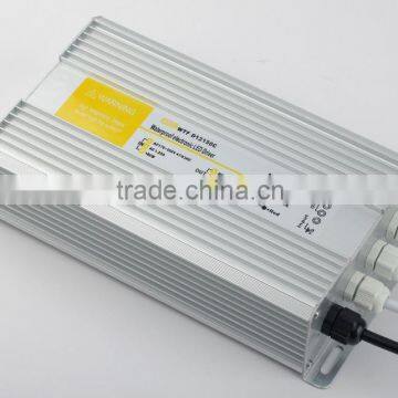 high power IP67 Waterproof led power supply 85~265V/AC 150W led power CE&ROHS 3 years warranty
