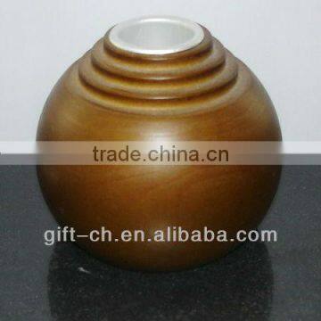 new style wooden candlesticks , wooden candle holder