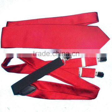 necktie suspenders made of micro, silk, cotton, braces,gallus,fashion accessories