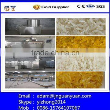 Twin-screw artifitial rice processing machinery