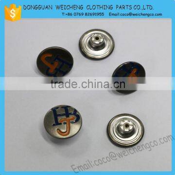 Antique Color Fashion Metal Jeans Button/ Metal Uniform Button photo-5