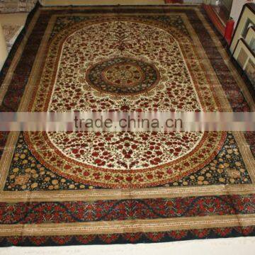 100% silk cashmere carpet oriental teppich rug carpet