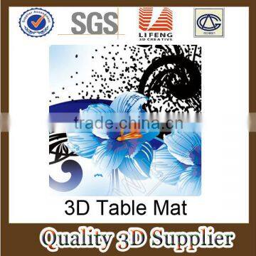 Eco-friendly 3d table mats