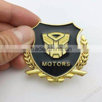 Selling 3D Metal Car Badge Cheap Custom Car Badges