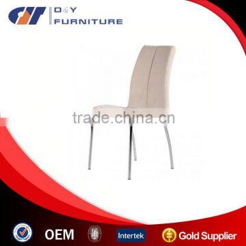 wholesale modern furniture pvc metal dining chair