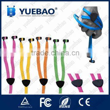 Shoelace Earphone made in china