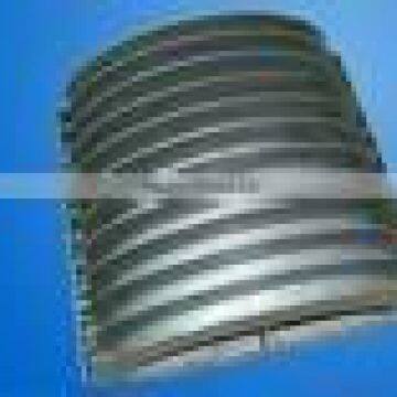 Aluminum radiator part and die casting mould