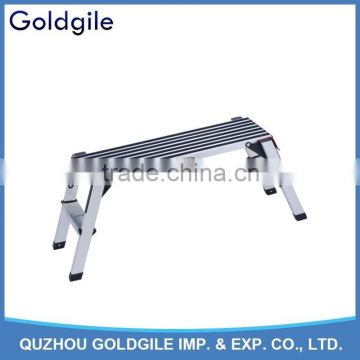 Goldgile 2016 New Design Loading 400kg Aluminum Work Platform ladder