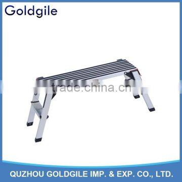Goldgile 2016 New Design Loading 400kg Aluminum Work Platform Ladder