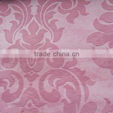 100% Polyester Embossed Suede Black Out Curtain Fabric photo-2