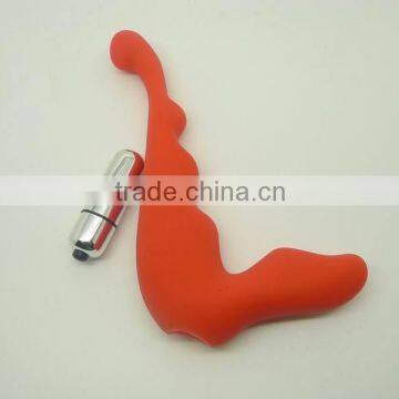 Female masturbation G-Spot silicone dildo vibrator