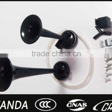 Dual Tone Black Plastic Auto Electric Air Horn