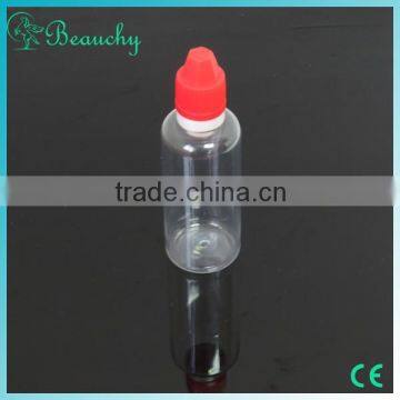 China alibaba 50ml PET tamper proof bottles droppers with color tamper caps