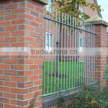 2016 Hot selling Security Galvanized Steel Fence