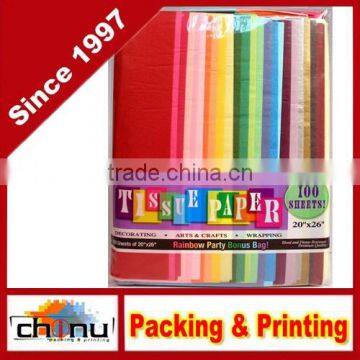 Assorted Rainbow Color Tissue Paper (510040)