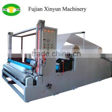 High speed facial tissue raw paper slitting machine