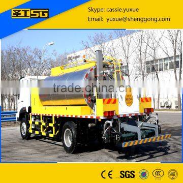 Road Construction Machine Automatic Asphalt /Bitumen Distributor Truck 6000L photo-5