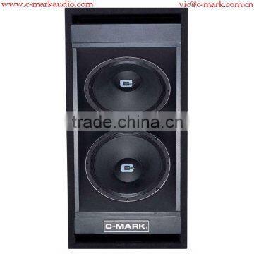 2x18",800W,4Ohm,103dB Subwoofer Speaker C-MARK BT36