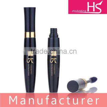 empty cosmetic black mascara tube