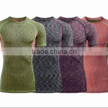 High quality blank wholesale compression shirts,blank compression wear made in China