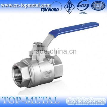 2pcs 3 inch brass stainless steel ball valves