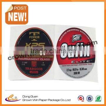 custom special high quality sticker labels/self adhesive colorized sticker labels/round sticker