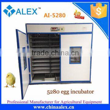 Nanchang ALEX chicken egg encubadora AI-5280 with CE approved for sale