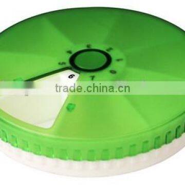 7days round shape pill box