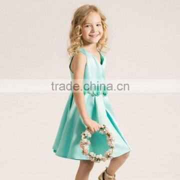 Popular Anti-Wrinkle 3-5 Year Old Girl Dress School Party photo-4