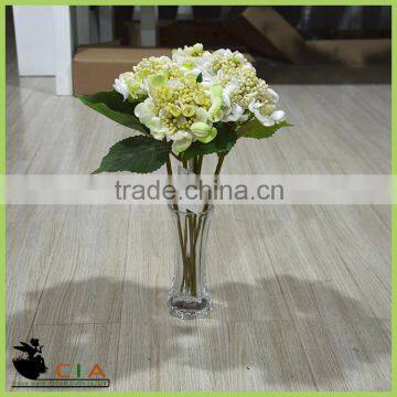 Plastic Silk Hydrangea Wedding Flower For Wedding And Wall Decoration