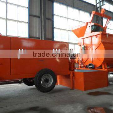 Foam Concrete Machine With Foam Generator, Mixer, Hydraulic Pump, Good for Roofing Insulation photo-3