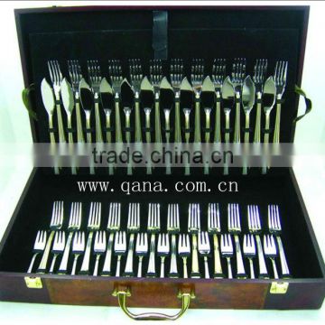 18/10 stainless steel cutlery 36pcs with alum case