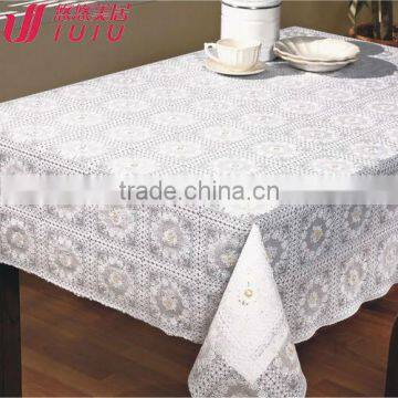 Table covers-elegance pvc lace table cloth