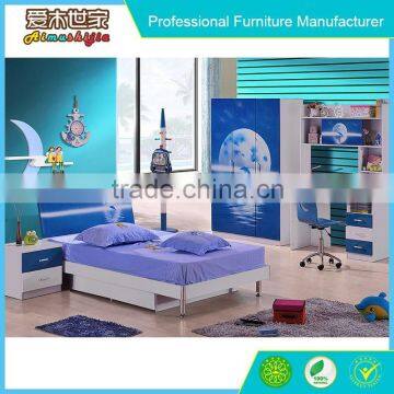 Kids single bed/ kids cartoon bedroom for adult