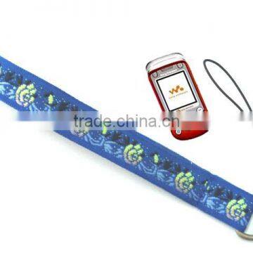 Cell phone Mobile strap woven decorative webbing