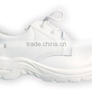 White Safety Lace-up Boots LF123