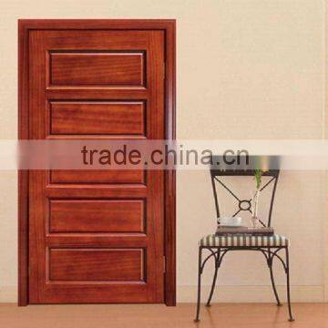 Residential apartment entry wooden door