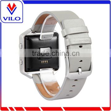 Wristband Bracelet Genuine Leather band for Fitbit Blaze