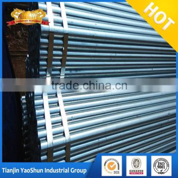 Galvanized welded steel pipes building materials distributor