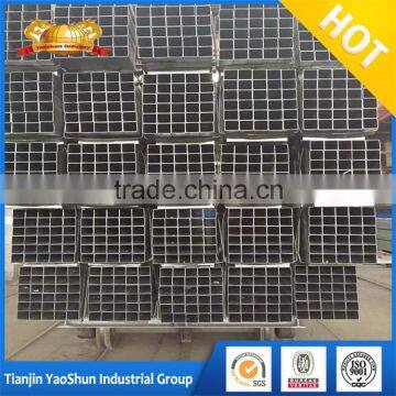 25x25 25x75 Prime Quality Pre Galvanized Steel Pipe Tube Hollow Section
