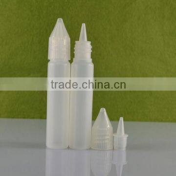 hot sellings 15ml 30ml unicorn bottles e-liquid plastic unicorn bottle