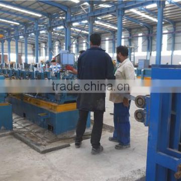 Welded pipe making machine