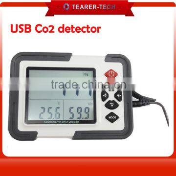 Digital CO2 Monitor CO2 Meter TL-2000 Gas Analyzer Detector 9999ppm CO2 Analyzers With Temperature and Relative Humidity Tester                        
                                                Quality Choice