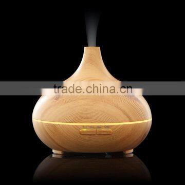300ml Aroma Essential Oil Diffuser Wood Grain Ultrasonic Whisper Quite Humidifier photo-5