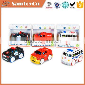 Custom kids plastic bo touch mini electric car toy