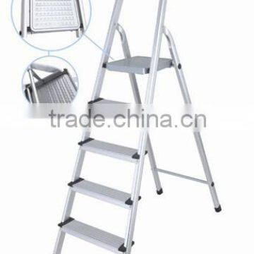 Aluminium Folding Step Ladder Hinge, Max Loading 150KGS,wooden Decoration Ladder photo-2