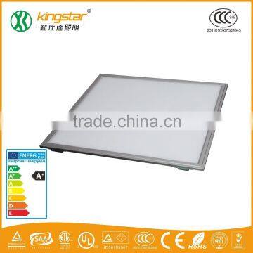 top sell super bright slim silver frame suqare custom size 3C certified 600 600 led panel light with high quality